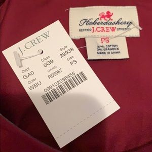 J. Crew Haberdashery button down stretch PS